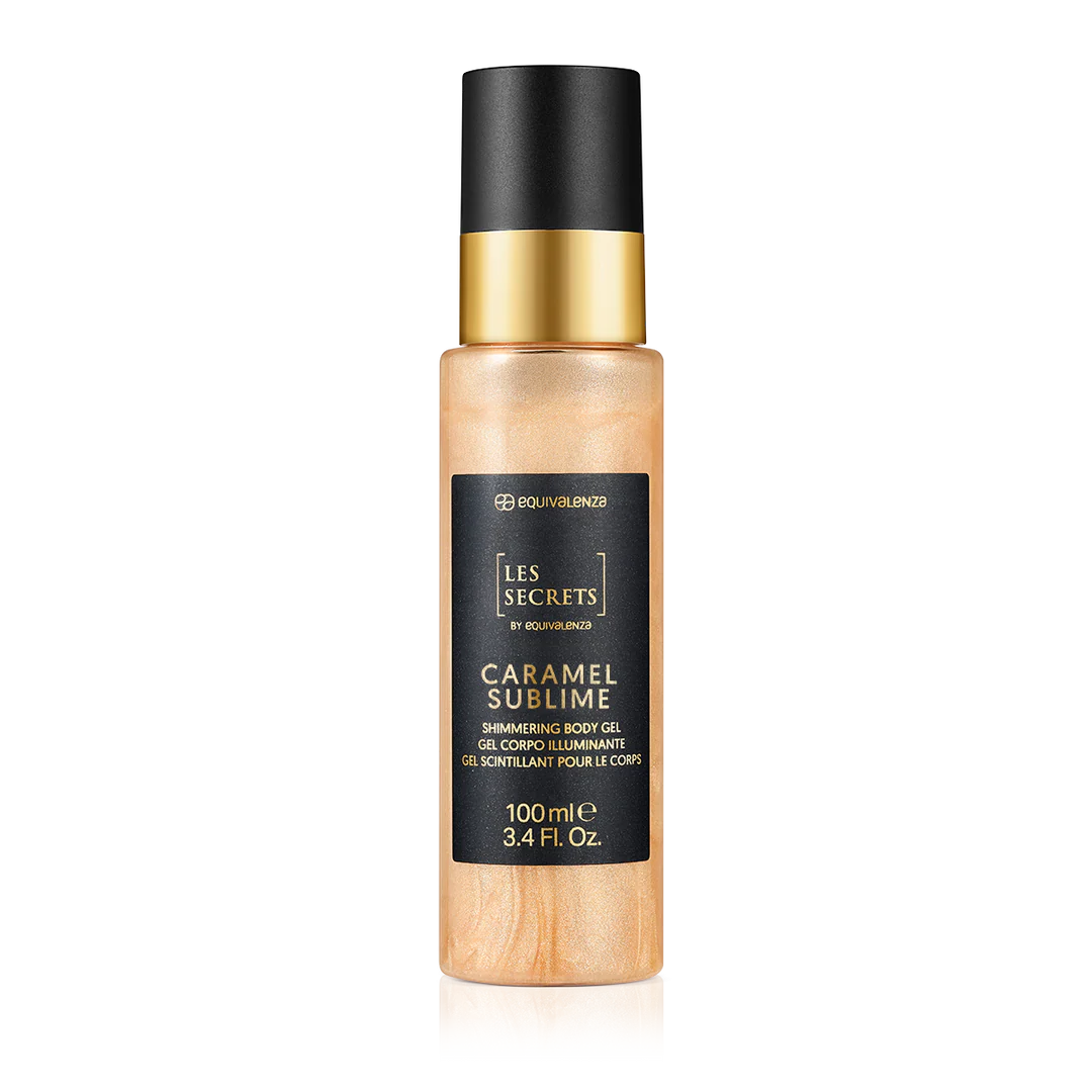 Gel de corp cu sclipici Caramel Sublime, 100 ml
