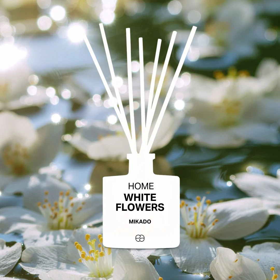 Mikado White Flowers